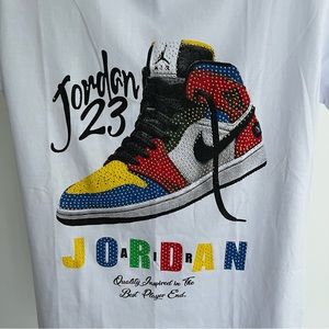 T-Shirt Fearless Blue the Great Jordan Crew-Neck
